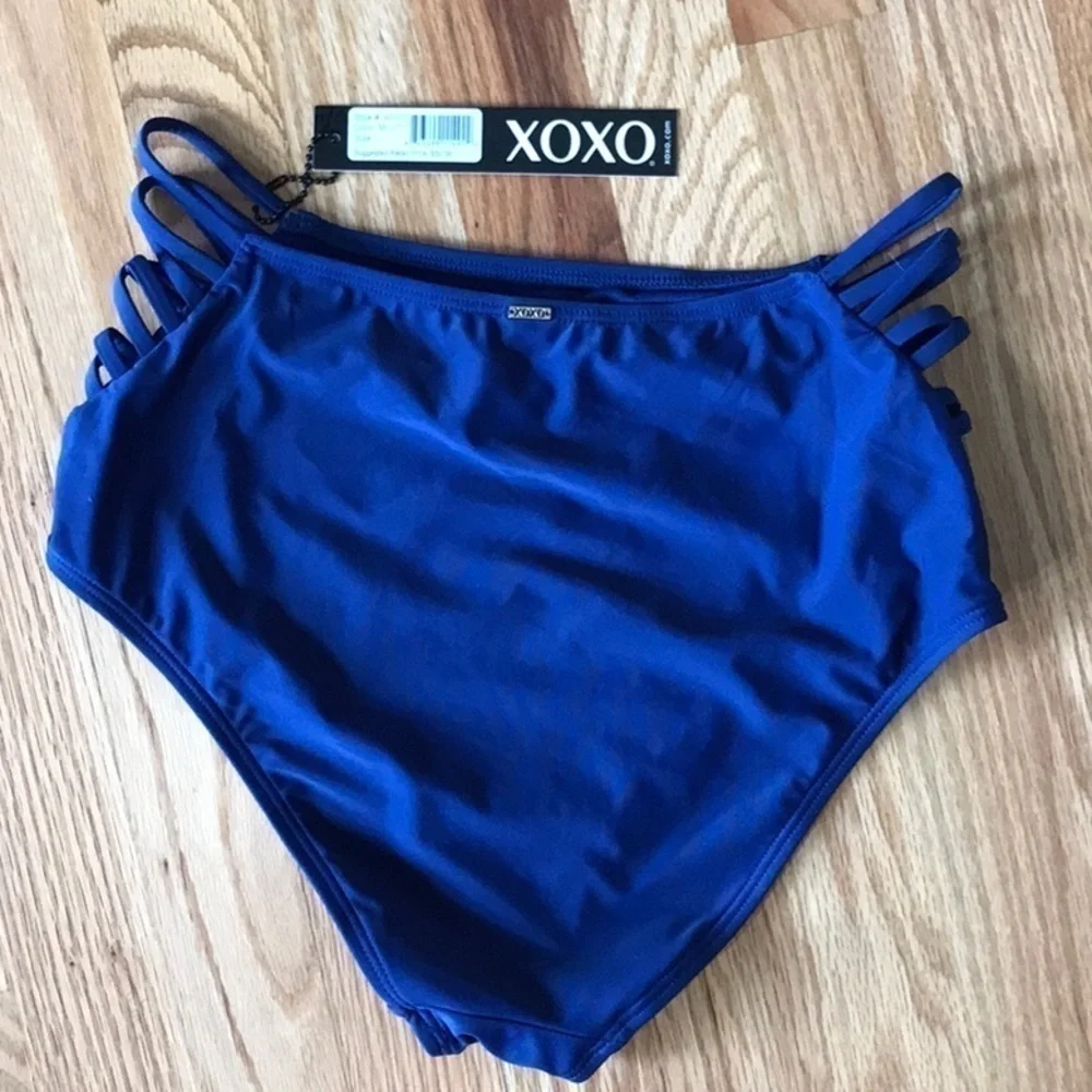 XOXO Navy Bikini Bottom